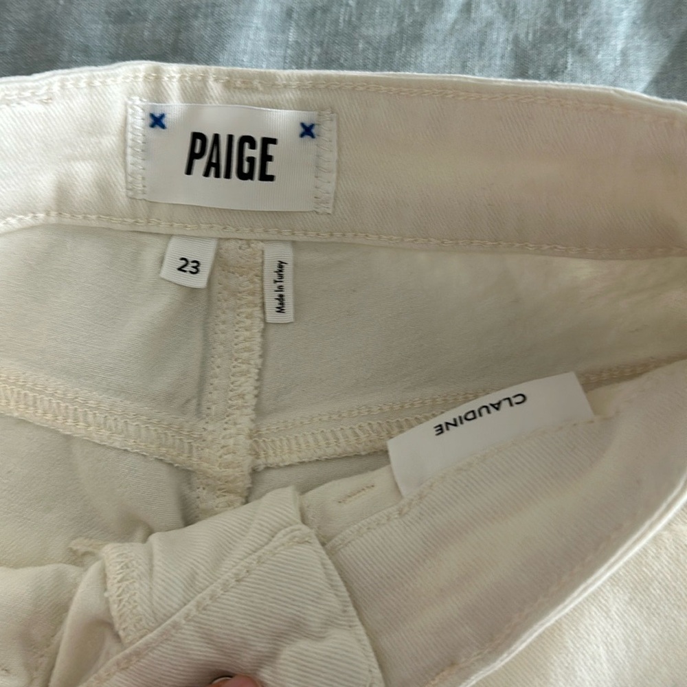 NWT Paige Claudine Ecru 23 - Picture 4 of 9